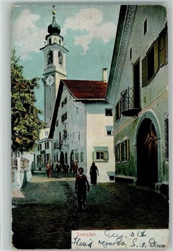 Samedan 1907 Kirche