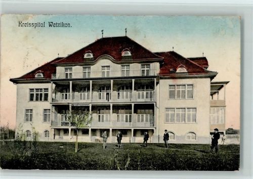 Wetzikon ZH 1911 Kreisspital