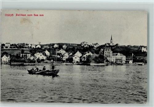 Zollikon 1911 Ruderboot