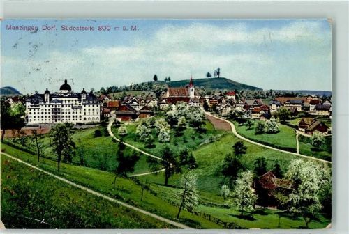 Menzingen Dorf Südostseite