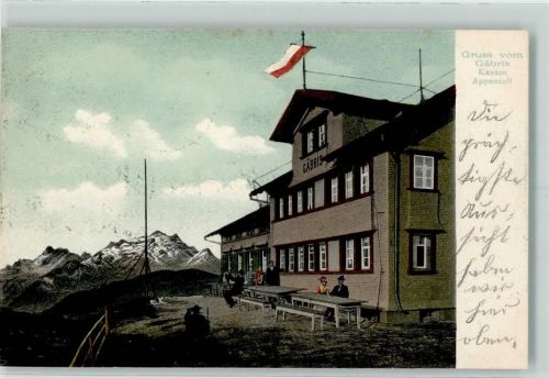 Gäbris 1906 Gasthaus Hüttenstempel