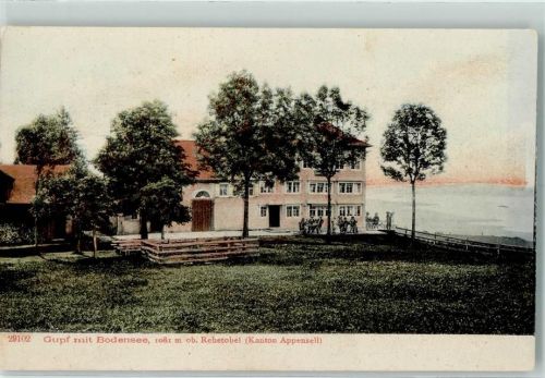 Rehetobel 1905 Gupf mit Bodensee