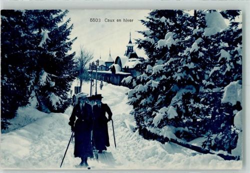 Caux Caux en hiver
