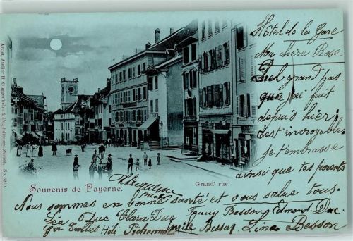Payerne 1900 Grand Rue
