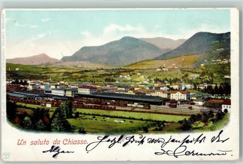 Chiasso 1902 Bahnhof