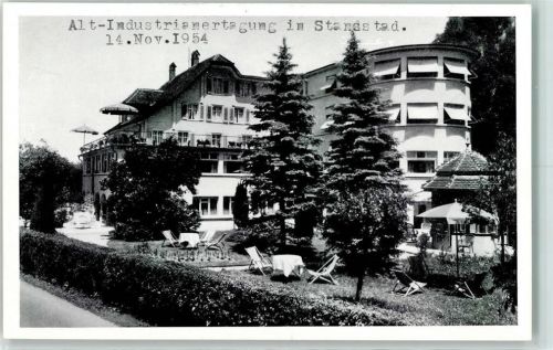 Stansstad 1954 Alt-Industrianertagung Hotel Schützenhaus