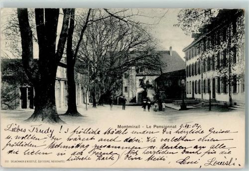 Montmirail 1904 Le Pensionnat