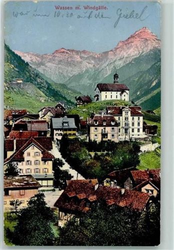 6484 Wassen UR - Wassen mit Windgälle