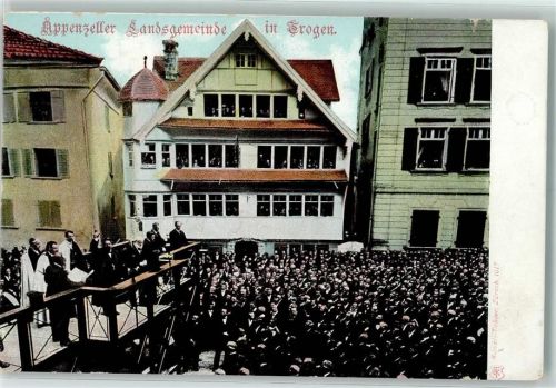 Trogen Appenzeller Landsgemeinde Rede