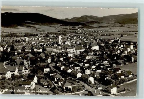Delémont Vue aérienne Fliegeraufnahme