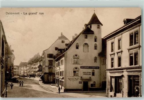 Delémont La grand' rue