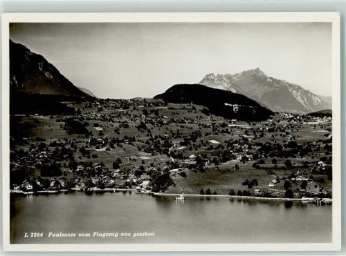 Faulensee Fliegeraufnahme
