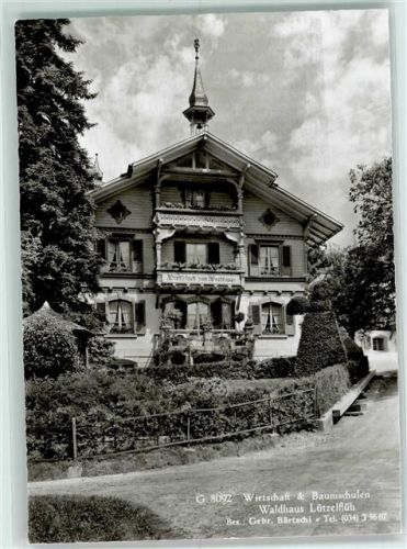 Lützelflüh Wirtschaft und Baumschulen Waldhaus