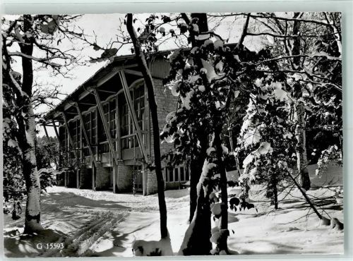 Magglingen Eidge. Turn- und Sportschule Sporthalle Winter