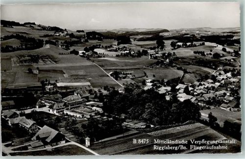 Riggisberg Fliegeraufnahme Mittelländische Verpflegungsanstalt