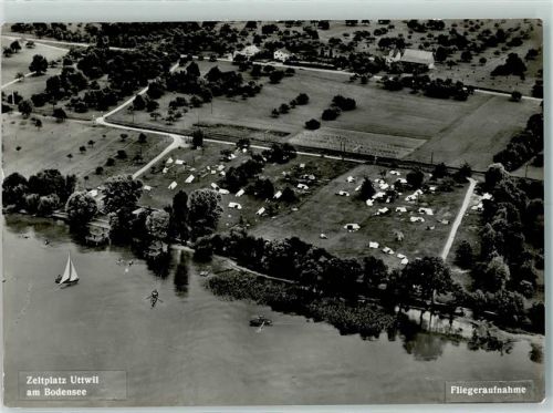 8592 Uttwil - Fliegeraufnahme Zeltplatz
