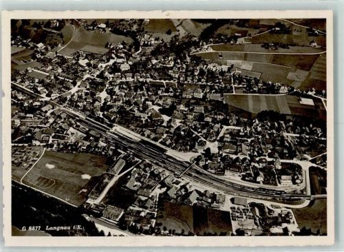 Langnau Fliegeraufnahme