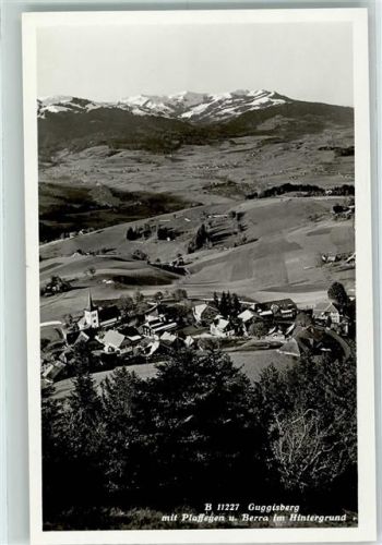 Guggisberg Guggisberg mit Pfaffeyen und Berra im Hintergrund