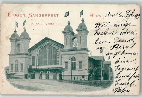 Bern 1899 Eidgen. Sängerfest