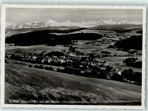 Zäziwil Zäziwil und die Alpen