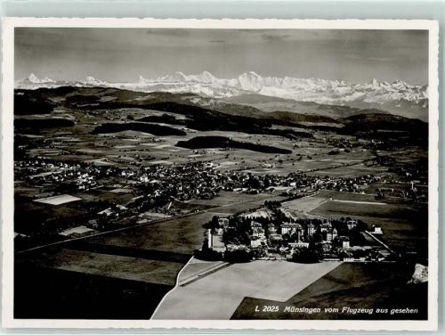 Münsingen Fliegeraufnahme
