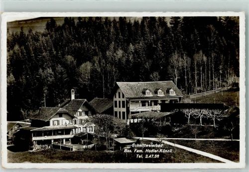 Steffisburg Schnittweierbad Ort handschriftlich