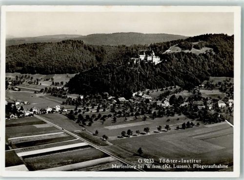 Wikon Fliegeraufnahme Töchter-Institut Marienburg