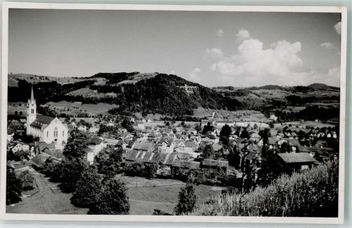9606 Bütschwil Foto AK Ort handschriftlich