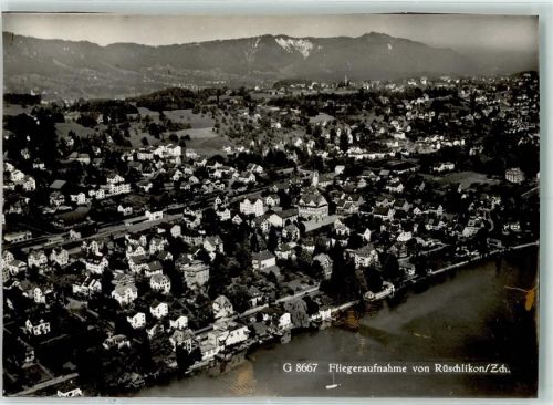 8803 Rüschlikon Gebrauchsspuren Fliegeraufnahme