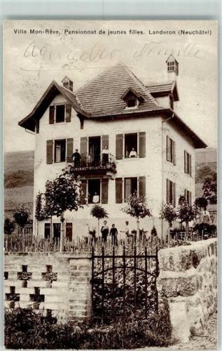 Le Landeron Villa Mon-Reve Pensionnat de jeunes filles