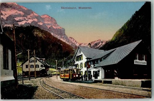 Wasserauen Säntisbahn Bahnhof