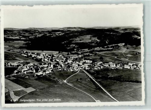 Saignelégier Fliegeraufnahme
