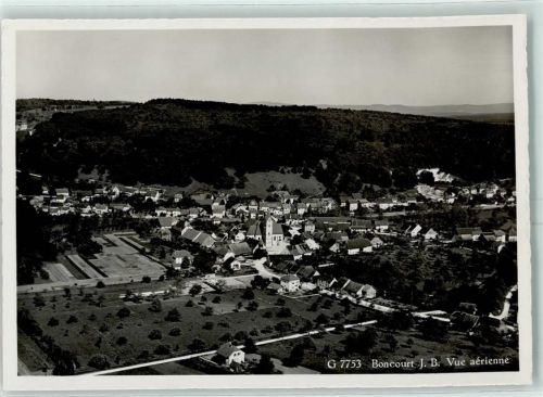 Boncourt Fliegeraufnahme