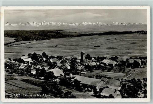 Diesse Diesse et les Alpes