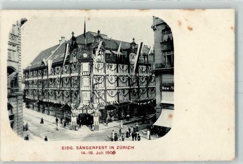 Zürich 1906 Eidgen. Sängerfest