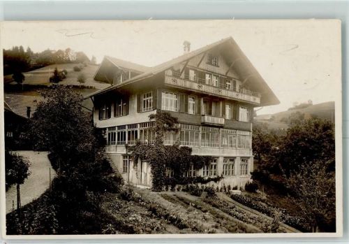 Gunten Chalet Krinde Ort handschriftlich