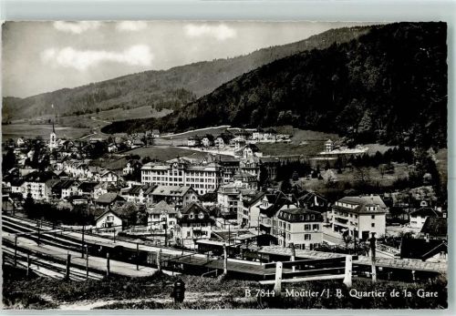 Moutier Quartier de la Gare Bahnhof