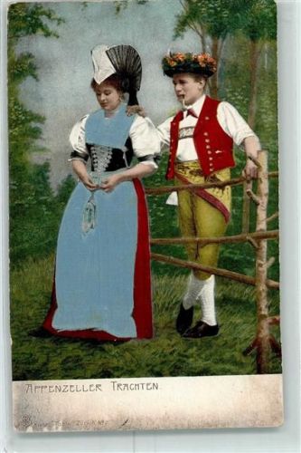1908 Prägedruck Verlag Künzli-Tobler Nr. 2 AK