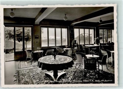 Haltenegg Hotel Pension Waldheim Halle mit Ausblick