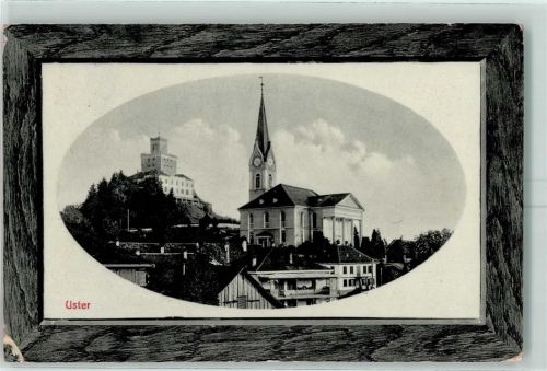 Uster 1911 Passepartout Prägedruck