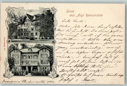 Rämismühle 1902 Asyl Remismühle Silo Bethel
