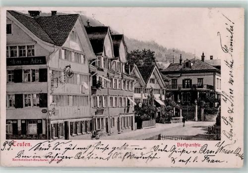 Teufen AR 1903 Gasthaus Zum Adler