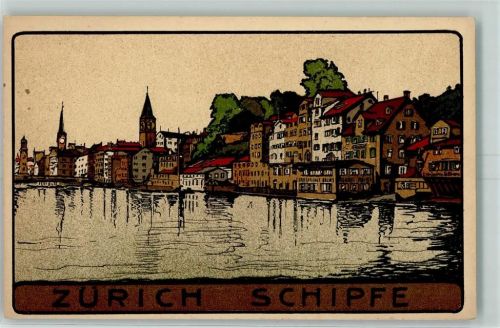 8000 Zürich Künstlersteindruck Schipfe