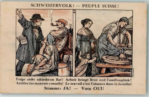 Schweizervolk Stimme: Ja! AK