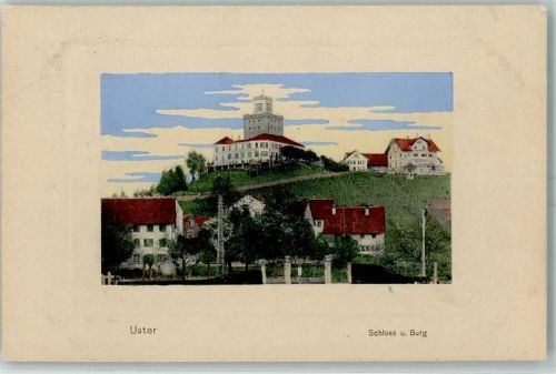 Uster 1913 Passepartout AK