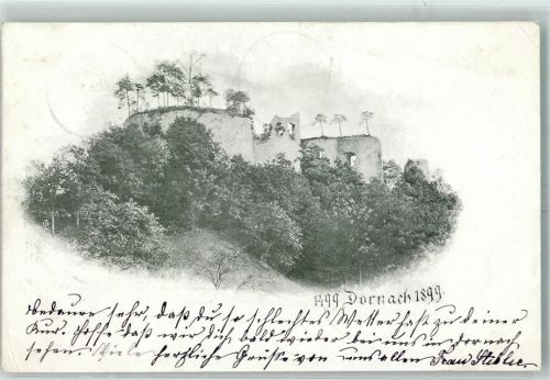 Dornach 1899 Ruine