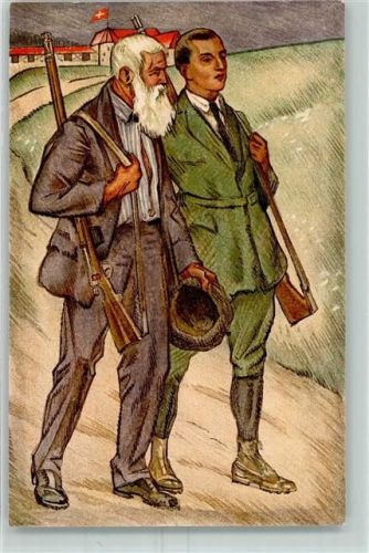 Schützenverein Carabiniers 1824-1924 AK