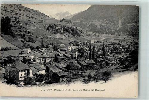 Orsières Route du Grand St. Bernard