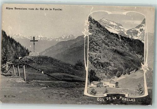 Col de la Forclaz Alpes Bernoises Kreuz