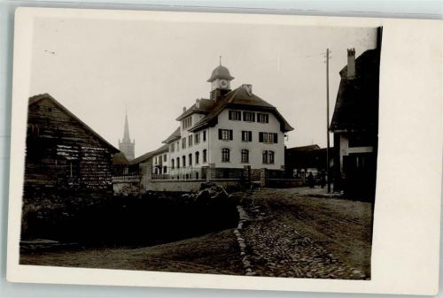 Orbe Ort handschriftlich Foto-AK